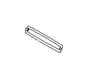 View 72162SA030 HVAC Blend Door. HVAC Mode Door. Door Foot. Shutter Foot. Full-Sized Product Image