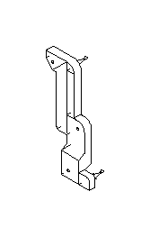 View 84927SA120 Tail Light Housing Bracket. Bracket Combination Lamp. Bracket COMBO Lamp (Left, Rear). Full-Sized Product Image