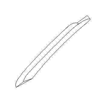 View 94010SA011EU Body A Pillar Trim Panel. Trim Panel A Pillar UP (Left, Upper, BEIGE). Full-Sized Product Image