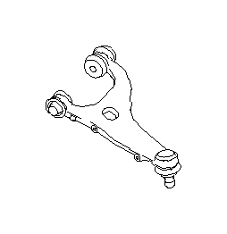 View 20252SC000 Suspension Control Arm. R Arm UP (Right, Rear, Upper). Full-Sized Product Image