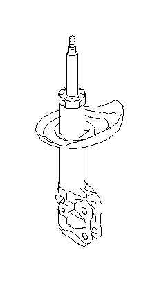 View 20310SC112 Suspension Strut. Strut Complete (Left, Front). Full-Sized Product Image