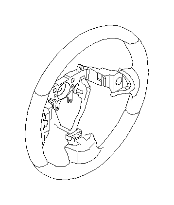 View 34312AG101LU Steering Wheel Full-Sized Product Image