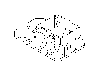 View 35121AG011 Plate Complete Select Lever Full-Sized Product Image