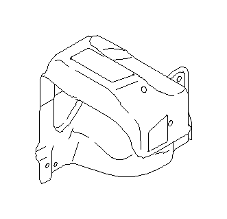 View 44031AG030 Exhaust Manifold Heat Shield. Turbocharger Mount Heat Shield. Full-Sized Product Image