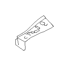 View 52150FG1809P Floor Extension. Plate Floor (Right, Rear). Full-Sized Product Image