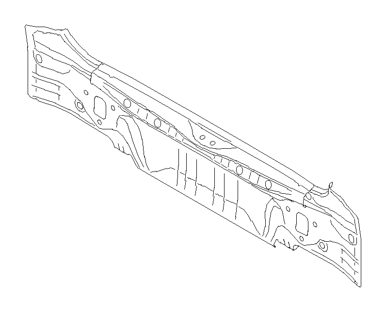 View 52401SC0019P Body Panel. Body Reinforcement. Skirt Complete R (Rear). Full-Sized Product Image