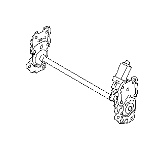 View 64102SC030 Seat Back Recliner Adjustment Mechanism. Hinge and Power Unit (Left). Full-Sized Product Image