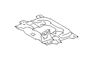View 64323SC000 Frame Table Cushion R (Rear) Full-Sized Product Image