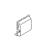 View 86616SA020 Washer Fluid Level Sensor. Windshield Washer Pump Heat Shield. Full-Sized Product Image