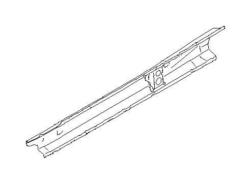 View 51159SG0309P Floor Pan Reinforcement. Floor Side Rail. Floor Sill. Rocker Panel Reinforcement (Left, Front, Inner). Full-Sized Product Image