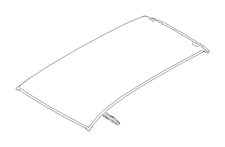 View 53600SG0309P Roof Panel Complete SR Full-Sized Product Image