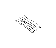 View 53700SG0109P Roof Bow. Roof Panel Reinforcement. Brace Complete Roof (Center). Full-Sized Product Image