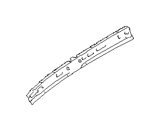 View 51525SG0309P Frame Rail. Roof Panel Reinforcement. Roof Side Rail Reinforcement (Left, Inner). Full-Sized Product Image