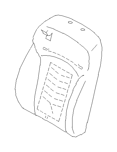 View 64178FJ000 Wire Set Seat Backrest (Front) Full-Sized Product Image