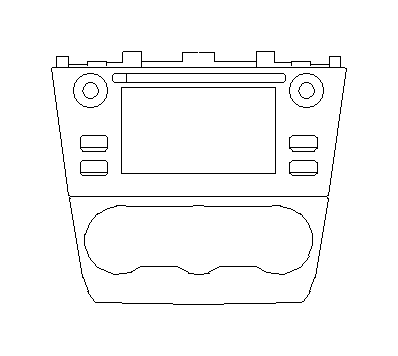 View 86431SG670 Radio Control Unit. Stereo Deck. Full-Sized Product Image