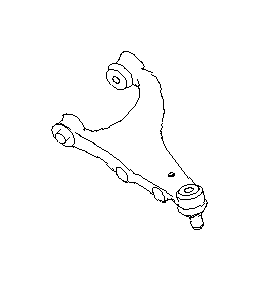 View 20252SG011 Suspension Control Arm (Left, Rear, Upper) Full-Sized Product Image
