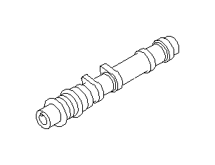View 13034AA971 Engine Camshaft. Camshaft Complete Exhaust (Right). Full-Sized Product Image