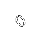 View 14738AA170 Exhaust Gas Recirculation ((EGR)) Valve Gasket. Gasket (EGR) Pipe. Full-Sized Product Image