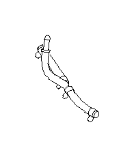 View 14421AA170 Exhaust Bracket. Turbocharger Bracket. Turbocharger Mounting Kit. Full-Sized Product Image
