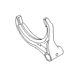 View 32804AA140 Fork Complete Shift 1-2. 1ST and 2ND. Full-Sized Product Image