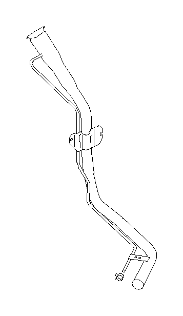 View 42066VA000 Fuel Tank Filler Neck. Filler Pipe Complete. Pipe Filler COMPLUS. Full-Sized Product Image