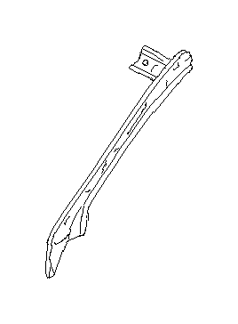 View 51520FJ0419P Body A Pillar Reinforcement. Pillar Complete IN U (Right, Front, Upper, Inner). Full-Sized Product Image