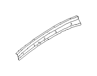 View 51526FJ1609P Frame Rail. Roof Panel Reinforcement. Roof Side Rail Reinforcement (Right, Inner). Full-Sized Product Image