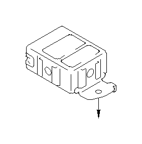 View 88035FJ031 Anti Theft Alarm Control Unit. Keyless Entry Module. Keyless Entry UNICAS. Full-Sized Product Image