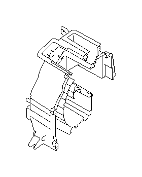 View 72120FJ060 HVAC Unit Case. Heater Case. Heater Unit (Left, Upper). Full-Sized Product Image