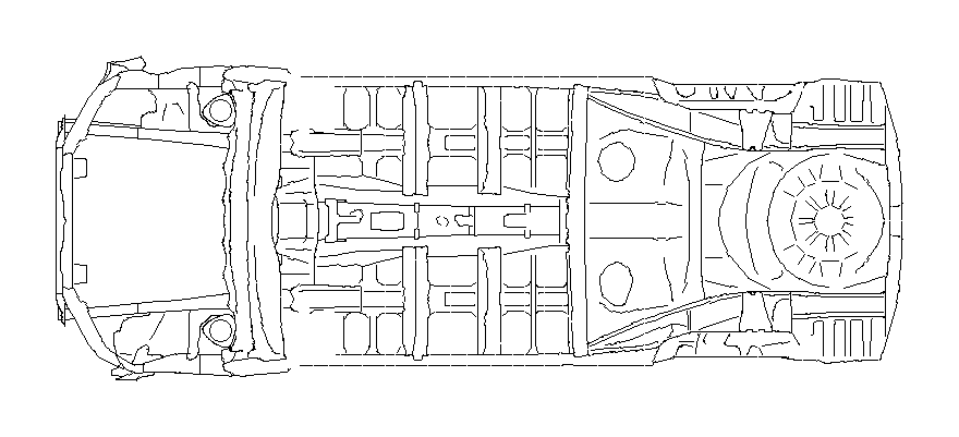 View 790321040 Floor Pan Complete. Plug Floor (Rear). Full-Sized Product Image