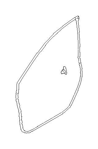 View 63511VA000 Door Seal. Weather Strip (Right, Front). Full-Sized Product Image