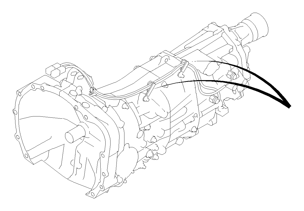Image of Clip Transmission Harness image for your 2010 Subaru WRX   