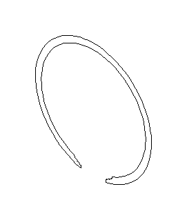 View 805100550 Snap Ring 170 (Inner) Full-Sized Product Image