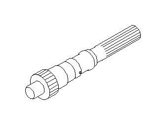 Image of Automatic Transmission Output Shaft. Shaft Drive. SFT (RR) Drive (Rear) (AT). image for your 2025 Subaru Forester   