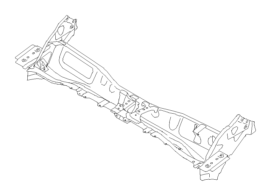 Image of Cowl Panel. Duct Complete Panel (Front). image for your Subaru
