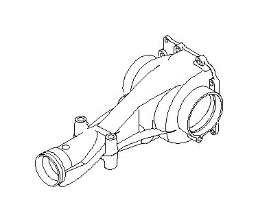 View 38312AA050 Differential Carrier. Differential Case. Differential Housing. Full-Sized Product Image