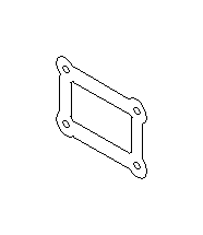 View 725042000 Power Brake Booster Gasket. Seal Vacuum Booster. Full-Sized Product Image