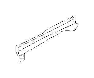View 51615XA00B9W Fender Closing Plate. Frame Side Member Reinforcement. Closing Plate FF CPRH (Right). Full-Sized Product Image