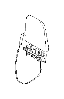View 64461XA03AMW Headrest. Head Rest THIRD Seat. Head Rest 3RD (GRAY). Full-Sized Product Image