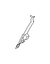 View 64703AG00A Seat Belt Height Adjuster Full-Sized Product Image