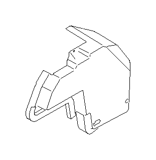 View 73526XA00A HVAC Unit Case Cover. Cover Cooling. Full-Sized Product Image