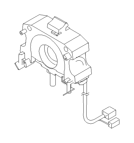 View 83119AG000 Air Bag Clockspring. Steering Column Switch Housing. Combination Body Switch. Full-Sized Product Image