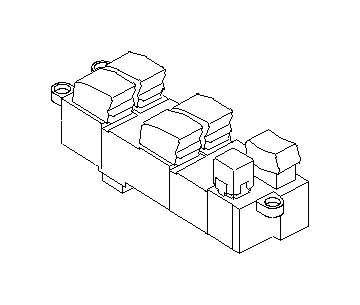 View 83071XA00A Door Window Switch. Switch Power Window Main. Switch P W MIN. Full-Sized Product Image