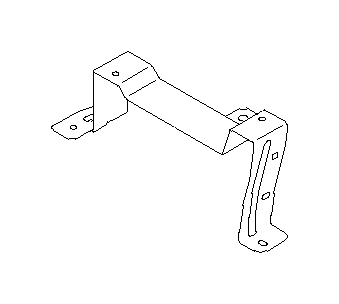View 86274XA000 GPS Navigation Control Module Bracket. GPS Navigation System Bracket. Full-Sized Product Image