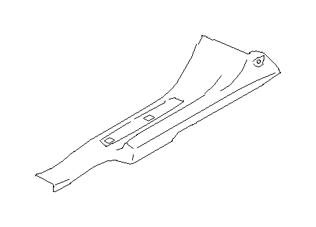 View 94061XA13CMW Door Sill Plate. Cover Side Sill (Left, Rear, Upper). Full-Sized Product Image