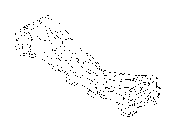 View 20101XC00A Engine Cradle. Suspension Subframe Crossmember (Front). Full-Sized Product Image