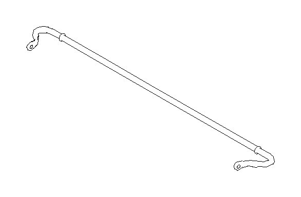Image of Suspension Stabilizer Bar (Rear) image for your 2022 Subaru Impreza   