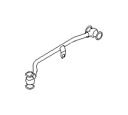 View 15192AA700 Turbocharger Oil Line. Pipe Complete Oil. Full-Sized Product Image