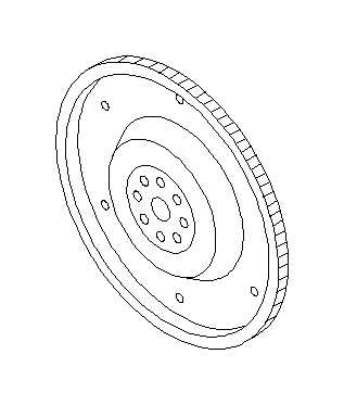 View 12331AA000 Automatic Transmission Flexplate. Plate Complete Drive (AT). Full-Sized Product Image