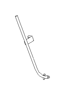 View 15144AA181 Engine Oil Dipstick Tube. Guide Oil Level. Full-Sized Product Image